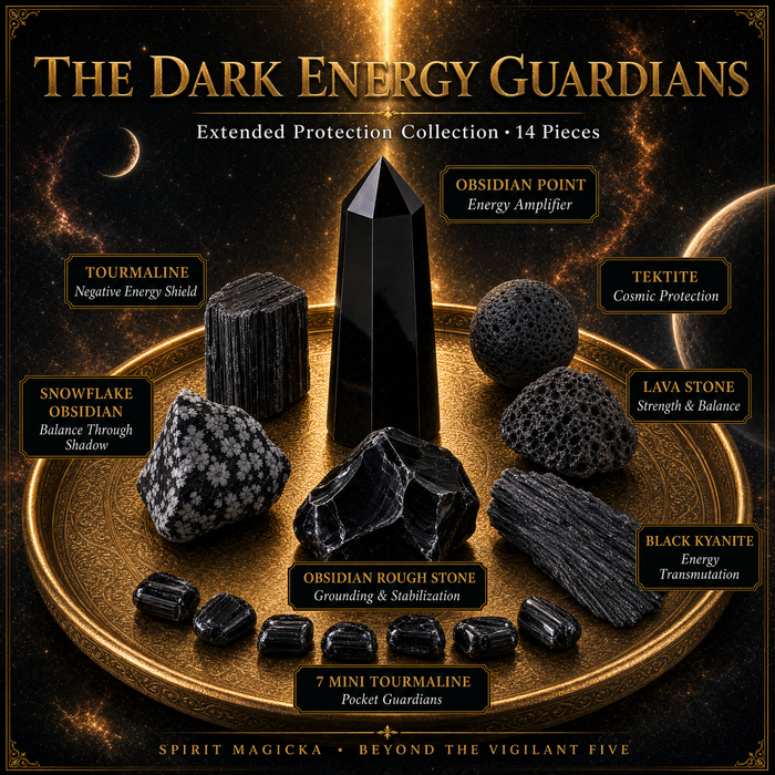 16 Parçalı Dark Energy Koruyucu Taşlar Paket Seti 👉 %40 İndirim