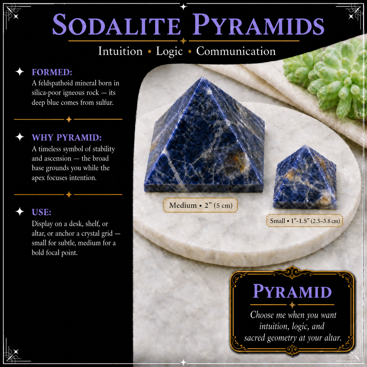 Sodalit Piramidi - Orta