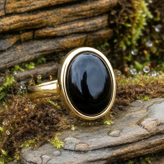 Z ARRON DESIGN Collar con colgante de alambre de cobre con piedra lunar Serenity