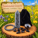 Ensemble bracelet Mala et cristaux de transformation 🙏