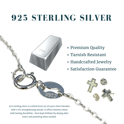 Opal & Silver Faith Earrings