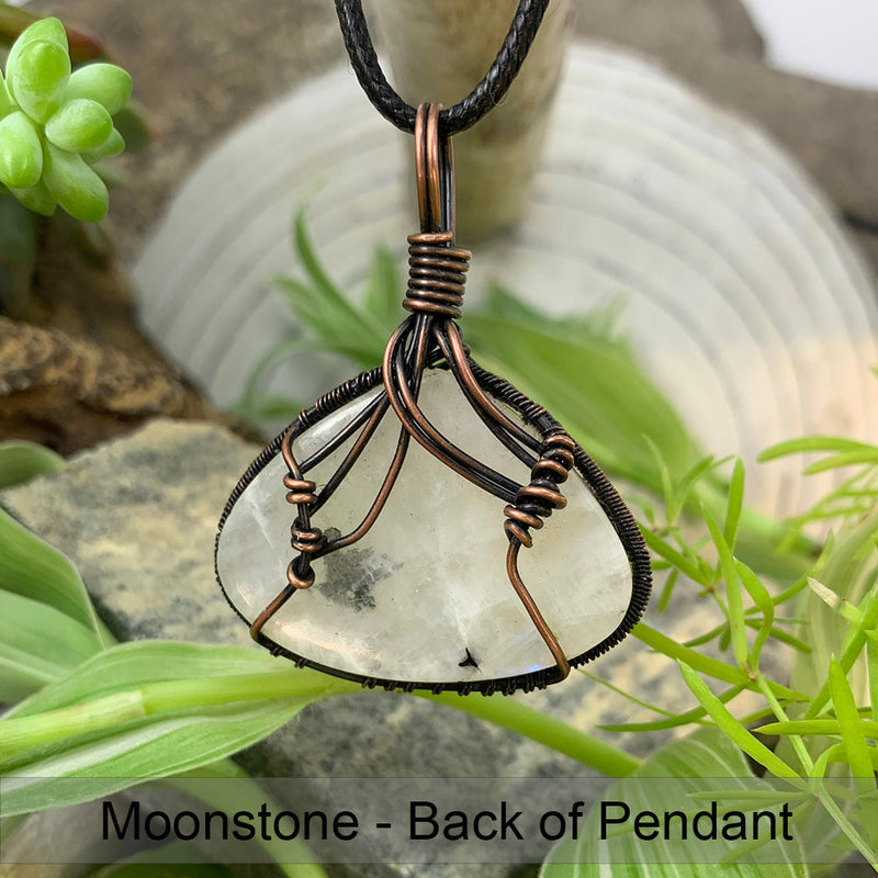 Handmade A-Grade Flash Moonstone Pendant (Only One Available)
