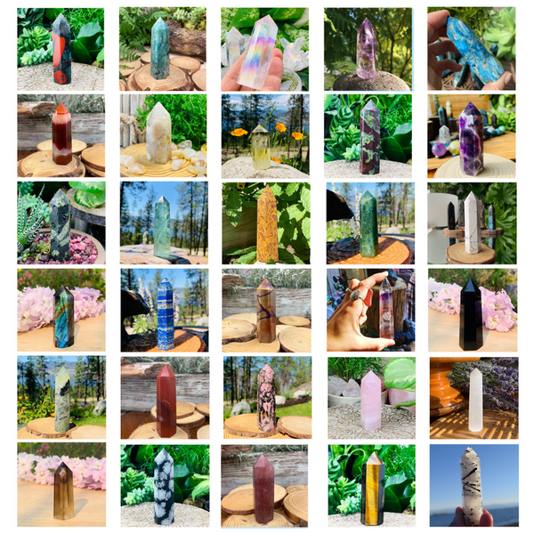 31 Piece Bulk Wholesale Crystal Point Bundle Set