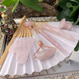 Rose Quartz Beauty Set of 5  - Ultimate Self-Care Collection