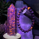 Yooperlite - Ensemble combiné The Stone the Glows + Bracelet Mala 👉 70% de réduction