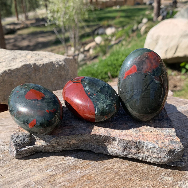 African Bloodstone Palmstone