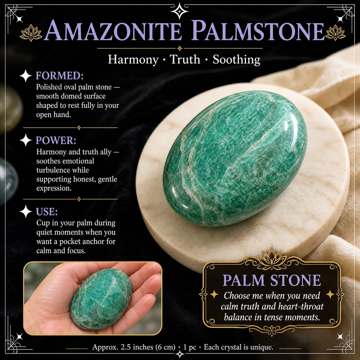 Amazonit Palmstone'da Yalnızca 1 Güne Özel %60 İndirim