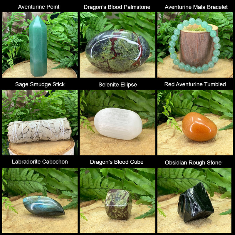 Prosperity Aventurine + Allies Crystal Collection