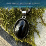 Z ARRON DESIGN Collier avec pendentif en fil de cuivre et pierre de lune Serenity