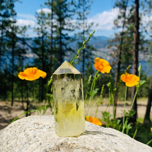 Citrine Point component from the Creative Fire Crystal Set.
