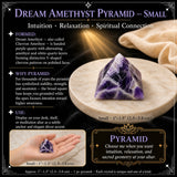 Droom Amethist Piramide - Medium