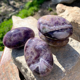 Dream Amethyst Palmstone