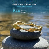 Z ARRON DESIGN Colar com pingente de fio de cobre Serenity Moonstone