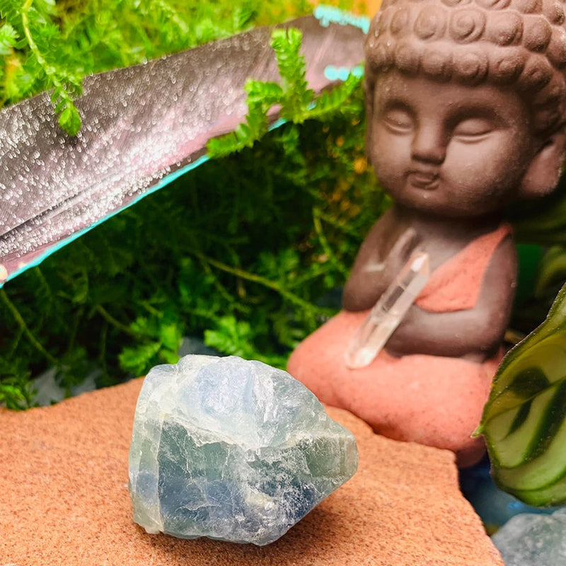 ARRON Green Fluorite Rough Stone - rawstone