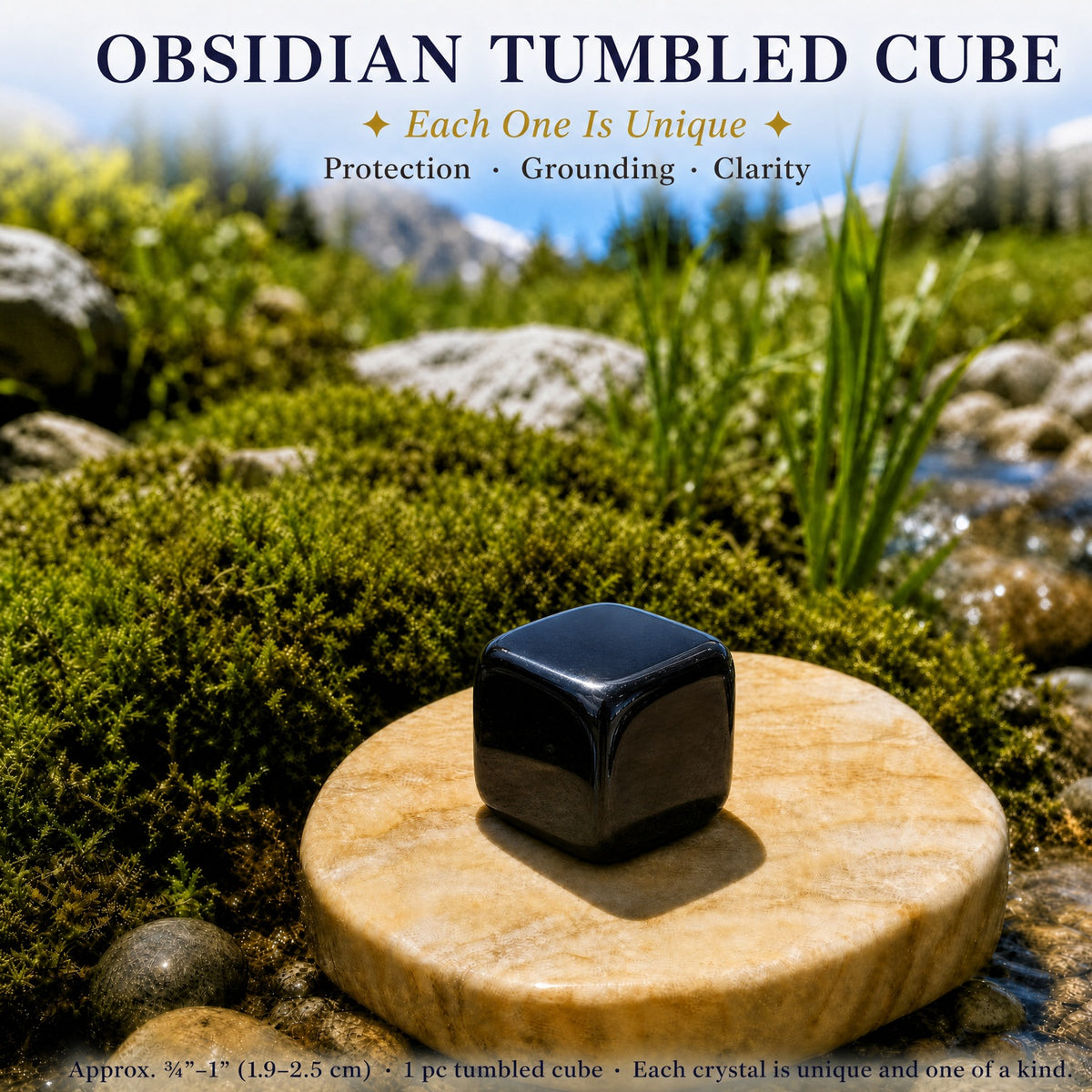 Obsidyen Eskitme Küp