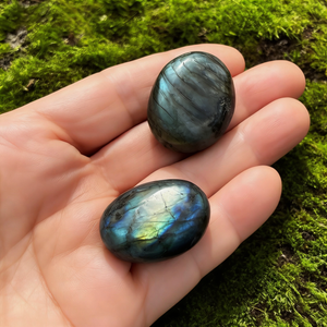 Z ARRON DESIGN Serenity Moonstone kobbertråd vedhæng halskæde