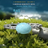 Ogrlica z obeskom iz bakrene žice Z ARRON DESIGN Serenity Moonstone