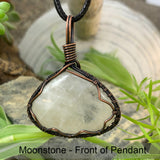 Handmade A-Grade Flash Moonstone Pendant (Only One Available)