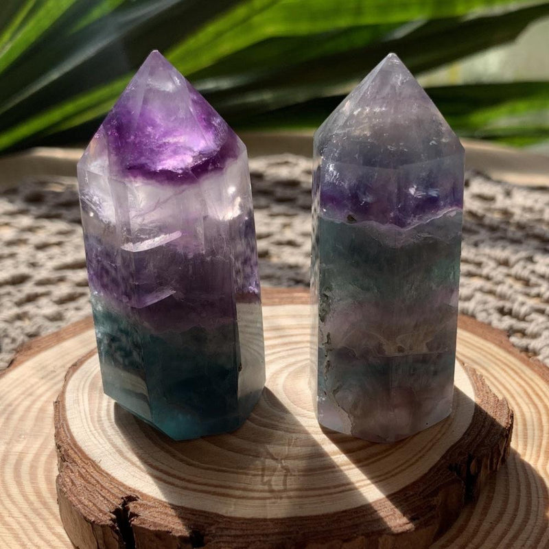 Crystal Multicolor Fluorite Mini-Generator