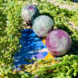 Multicolor Fluorite Mini-Sphere - sphere