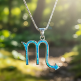 Scorpio Opal Zodiac Necklace – October 23 to November 21