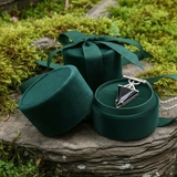 Black Onyx & Silver Guardian Necklace -