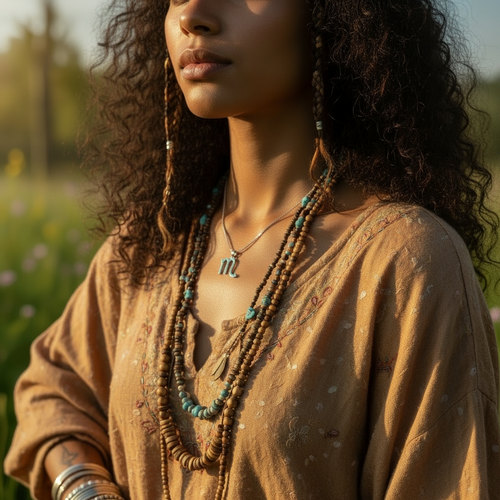 Scorpio Opal Zodiac Necklace – October 23 to November 21