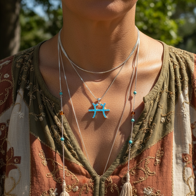 Pisces Opal Necklace – February 19 to March 20