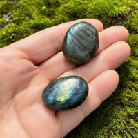 Z ARRON DESIGN Serenity Moonstone kobbertråd vedhæng halskæde