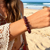 7-delt Mala Bead Armbånd Chakra Sæt (et armbånd til hvert Chakra)