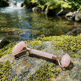 Z ARRON DESIGN Colar com pingente de fio de cobre Serenity Moonstone