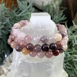 Mala Purple Aventurine Bracelet With Velvet Pouch