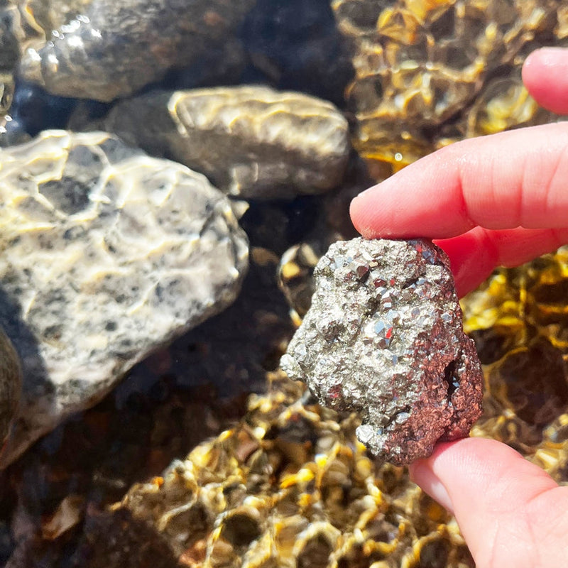 Pyrite - The Stone of Good Fortune - rawstone