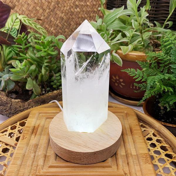 Lumière d'ambiance en cristal (générateur de quartz)