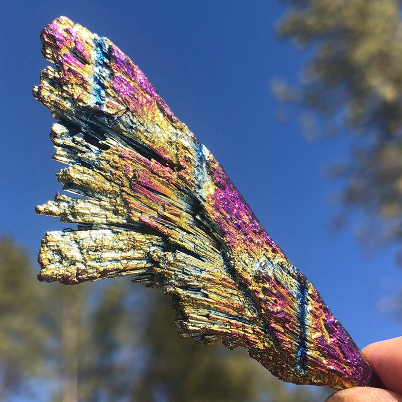 FREE GIVEAWAY! Peacock Titanium Kyanite (Just Pay Cost of Shipping)