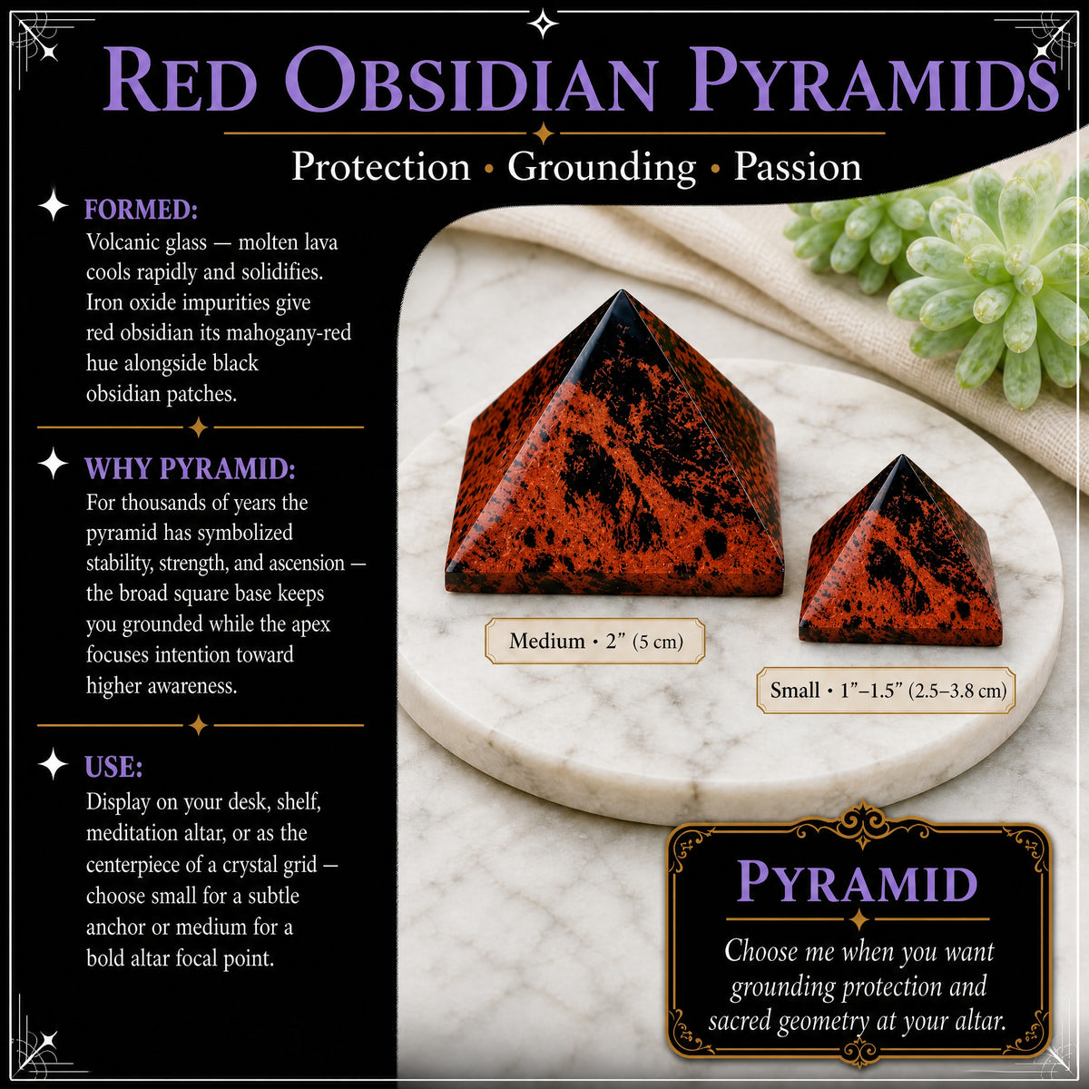 Kırmızı Obsidyen Piramidi - Orta