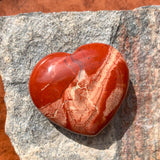 Red Jasper Heart