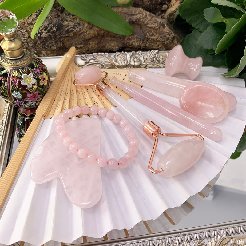 Rose Quartz Beauty - The Ultimate 7-Piece Self-Care Collection