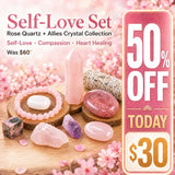 SUMMER SALE - 50% OFF - Self-Love Rose Quartz Set