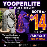 Yooperlite - Ensemble combiné The Stone the Glows + Bracelet Mala 👉 70% de réduction