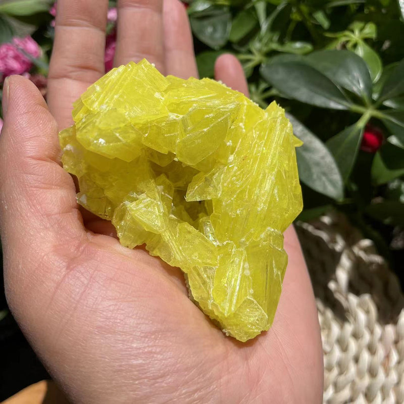 Natural Sulfur Crystal (150 grams)  (Item #1034)