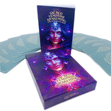 🌙 Éveil féminin sacré 13 jeux de cartes Oracle + mini pierres précieuses