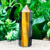 Tiger's Eye Point component from the Prosperity Power Crystal Set.