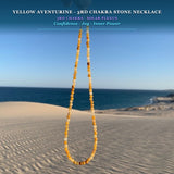Yellow Aventurine - 3rd Chakra Stone Necklace