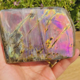 Large (1.32 lbs.) Purple Flash Labradorite Freeform (Item #0090)